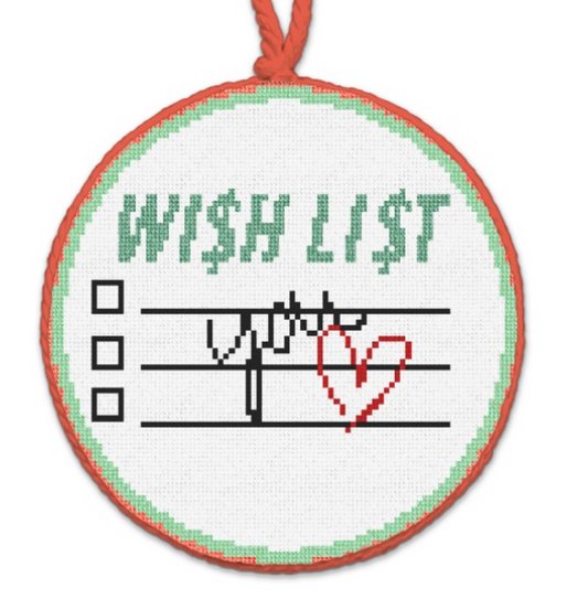 Wish List Ornament DIGITAL CHART