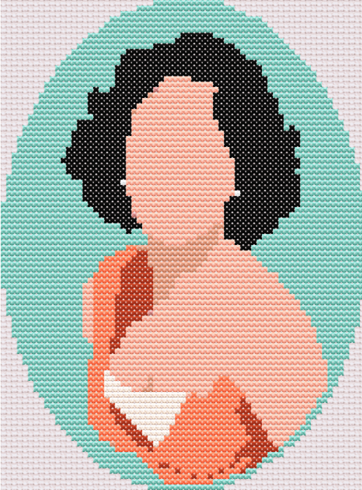 Elizabeth Taylor Printed Canvas