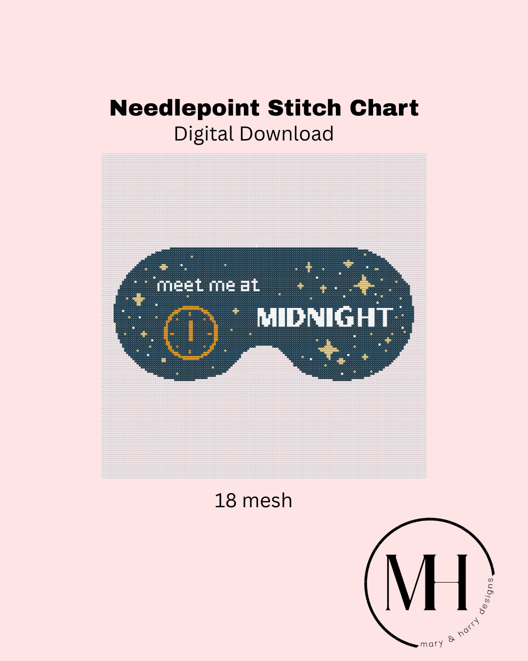 Midnights Eye Mask DIGITAL CHART