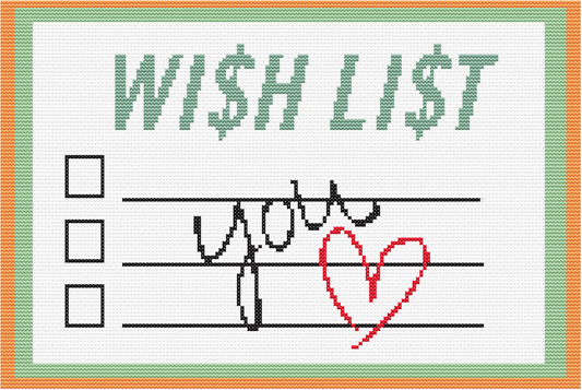 Wish List Insert Canvas
